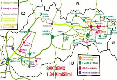 New Slovakia Map by KimiSlimi v13C = DEMO +20 Cities