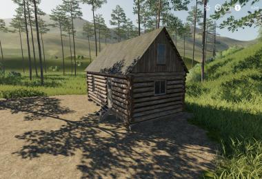 Placeable Log Cabin with sleep trigger v1.0