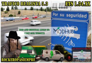 Realistic traffic v5.3 by Rockeropasiempre for 1.34.x