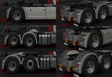 Rear fender Scania Next Gen 1.34