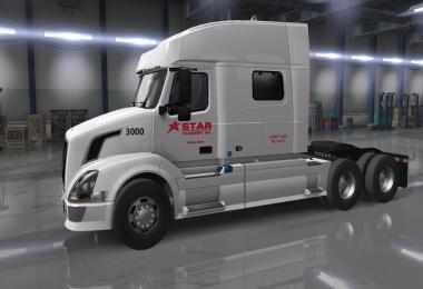 Star Transport Inc. Skins for SCS trucks v2.0
