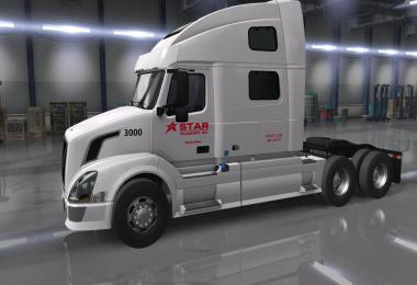 Star Transport Inc. Skins for SCS trucks v2.0