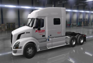 Star Transport Inc. Skins for SCS trucks v2.0