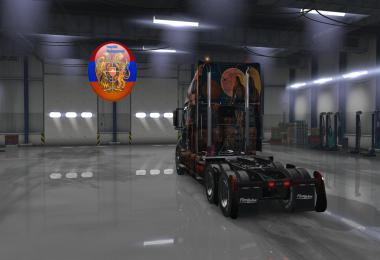 Volvo truck vnl 2018 Tigress skin pack 1.34.x