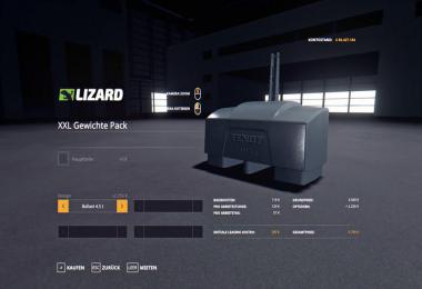 XXL Weight pack v1.0