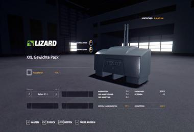 XXL Weight pack v1.0