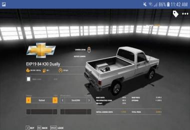 1984 Chevrolet k30 v1.0