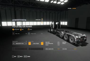 Freightliner FLD120 Hooklift v1.0.0.0