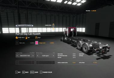 Freightliner FLD120 Hooklift v1.0.0.0