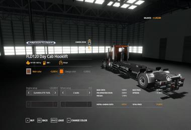 Freightliner FLD120 Hooklift v1.0.0.0