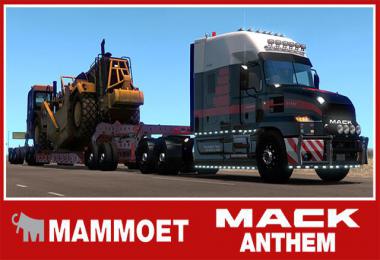 Skin Mammoet for Mack Anthem v1.0 1.34.x