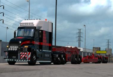 Skin Mammoet for Mack Anthem v1.0 1.34.x