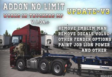 BC-Addon no limit [Works at Truckers MP] v3.0 1.34.x