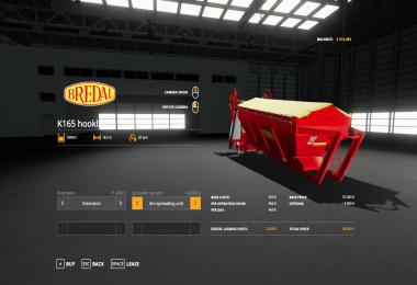 Bredal Hooklift Fertilize spreader v1.0.0.0