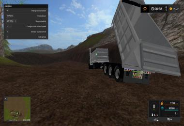 Custom peterbilt dump truck and matching pup trailer v1.0.0.3