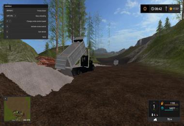 Custom peterbilt dump truck and matching pup trailer v1.0.0.3