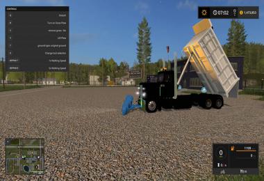 Custom peterbilt dump truck and matching pup trailer v1.0.0.3