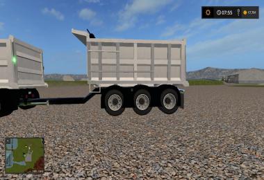 Custom peterbilt dump truck and matching pup trailer v1.0.0.3