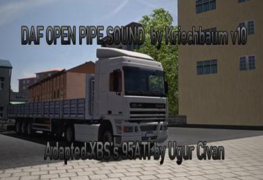 DAF Open Pipe Sound for 95ATI 1.34.x