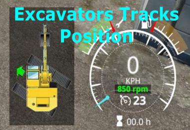 Excavators Tracks Position v1.1