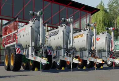 [FBM Team] Drag hose slurry tank set galvanized 16m v1.0