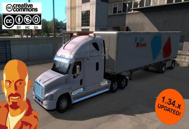 FREIGHTLINER CASCADIA ATS 1.34.x