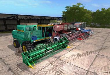 FS17 BEST PACK COMBINES v1.0