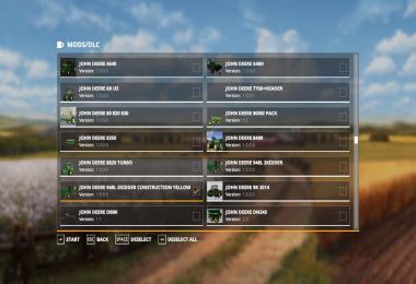 John Deere construction yellow skidder v1.0