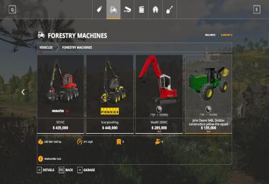 John Deere skidder squad edition v1.0