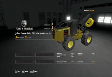 John Deere skidder squad edition v1.0