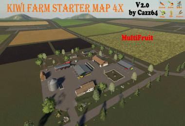 KIWI FARM STARTER MAP 4X MULTI FRUIT (Patch update 1.3) v2.0