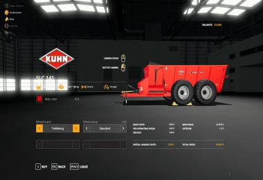 Kuhn SLC141 red/american v1.0