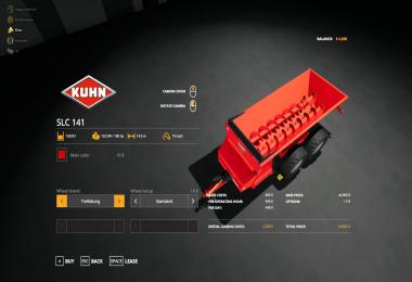 Kuhn SLC141 red/american v1.0