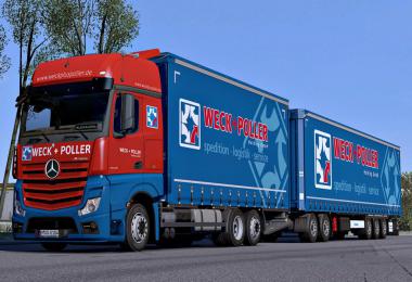 Mercedes Actros MP4 Rigid Chassis Mod v1.2