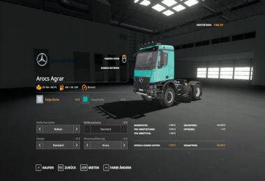 Mercedes Arocs Agrar v3.0