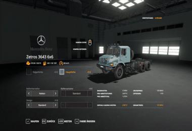 Mercedes Zetros 3643 6x6 Final v2.0
