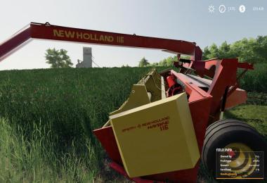 New Holland 116 HAYBINE v1.0.0.0
