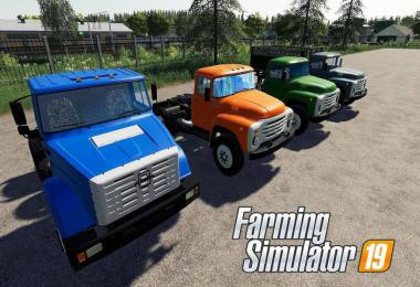 Pack Truck ZIL and trailers v1.0