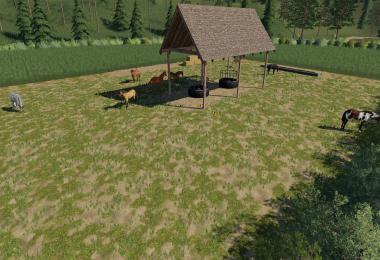 Placeable Open Horse pasture v1.0