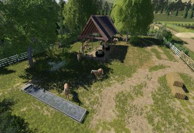 Placeable Open Horse pasture v1.0