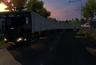 Road Train with default Trailers