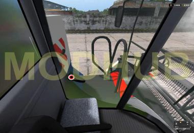 Rostselmash Acros 530 in the color of the Russian Flag v1.0