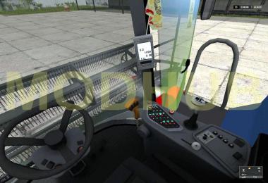 Rostselmash Acros 530 in the color of the Russian Flag v1.0