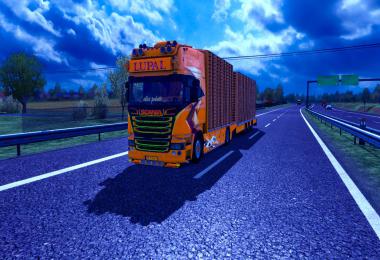 SCANIA LUPAL & TRAILER OWNED ETS2 1.34.x