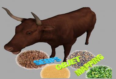 Vache marguerite marron v1.0