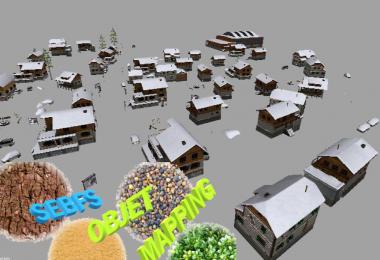 Village maison enneiger v1.0