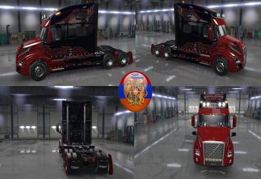 Volvo FM and Volvo VNL 2018 Trucks Racing skins 1.34.x