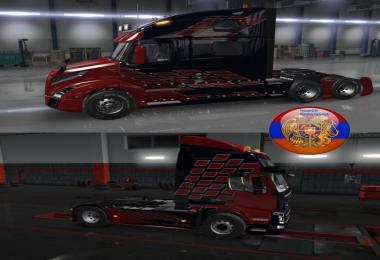 Volvo FM and Volvo VNL 2018 Trucks Racing skins 1.34.x
