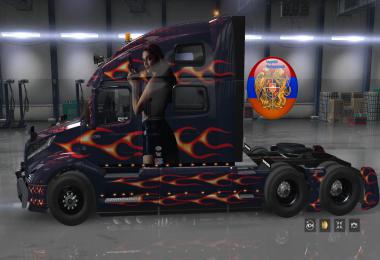 Volvo VNL 2018 Truck XXX 3 Metallic Skin 1.34.x