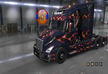 Volvo VNL 2018 Truck XXX 3 Metallic Skin 1.34.x